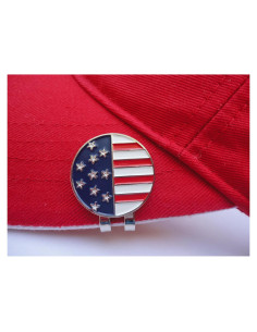 Marcador de Pelota de Golf FunMarkers con Bandera Americana