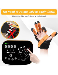 Guantes de Rehabilitación MZU para Mano Derecha XL 2