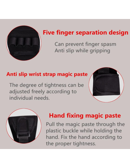 Guantes de Rehabilitación ALisasin para Dedos Transpirables