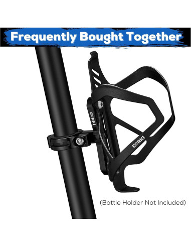 Adaptador Soporte Botella Agua Corki BCA-01 Aluminio Negro