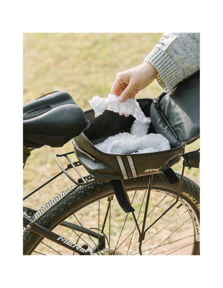 5 Fundas Desechables para Bicicleta Yhalyea - Protección Lluvia