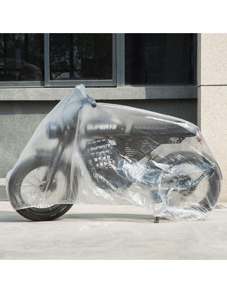 5 Fundas Desechables para Bicicleta Yhalyea - Protección Lluvia