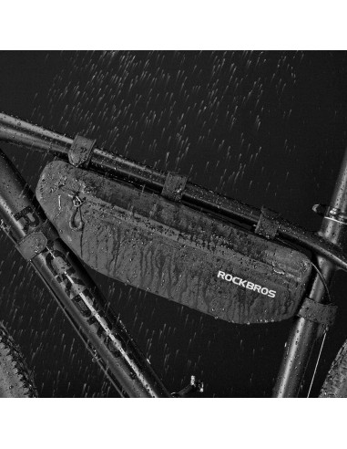 Bolsa de Marco de Bicicleta ROCKBROS 3L Impermeable Negra