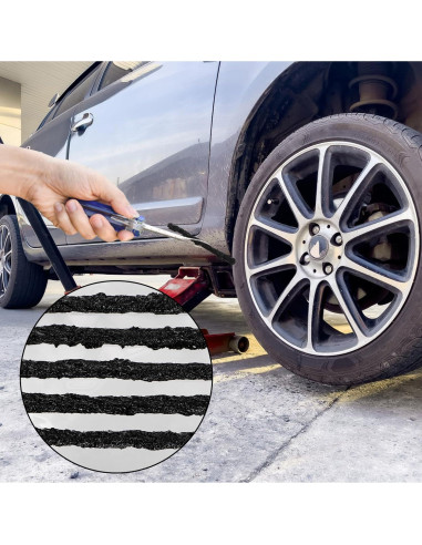 150 Cuerdas de Reparación de Neumáticos Acshio 10.16 cm