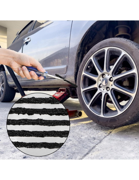 150 Cuerdas de Reparación de Neumáticos Acshio 10.16 cm