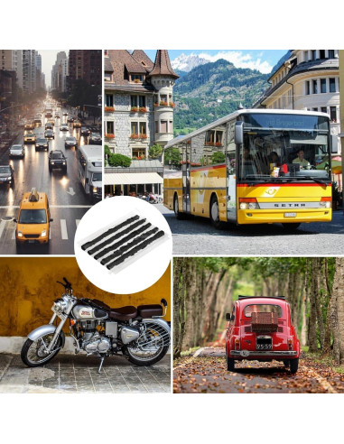 150 Cuerdas de Reparación de Neumáticos Acshio 10.16 cm