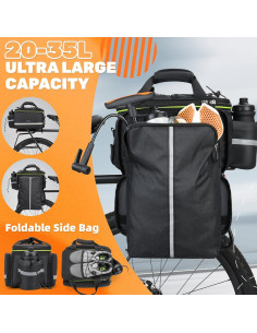 Bolsa de Almacenamiento para Bicicleta West Biking 35L Impermeable 2