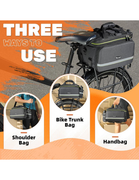 Bolsa de Almacenamiento para Bicicleta West Biking 35L Impermeable
