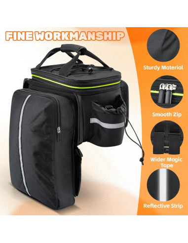 Bolsa de Almacenamiento para Bicicleta West Biking 35L Impermeable