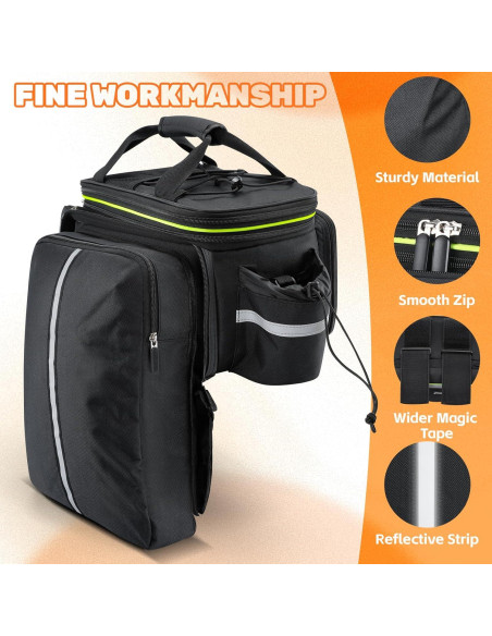 Bolsa de Almacenamiento para Bicicleta West Biking 35L Impermeable