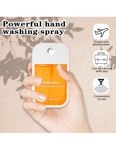 Spray Desinfectante de Manos Hidratante FBEZEB 6PCS 45ml