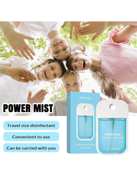 Spray Desinfectante de Manos Hidratante FBEZEB 6PCS 45ml