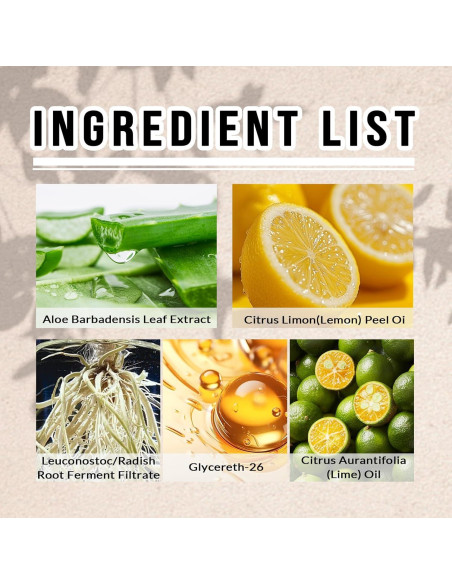 Spray Desinfectante de Manos Hidratante FBEZEB 6PCS 45ml