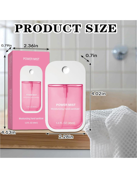 Spray Desinfectante de Manos Hidratante FBEZEB 6PCS 45ml