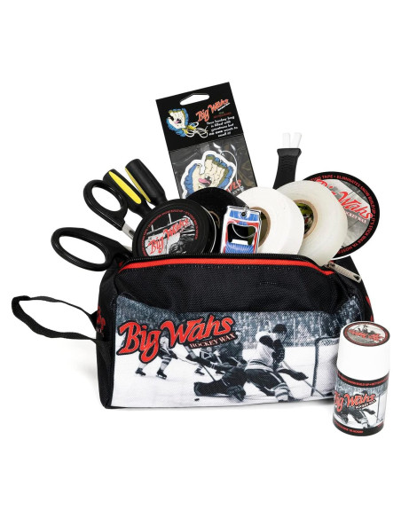 Bolsa de Accesorios de Hockey Big Wahs con Cinta y Tijeras