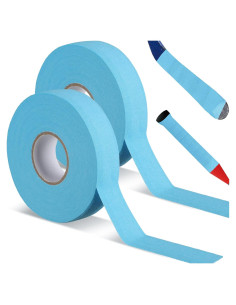 Cinta de Tela para Hockey Jerify 2 Rollos 25m x 2.5cm Azul