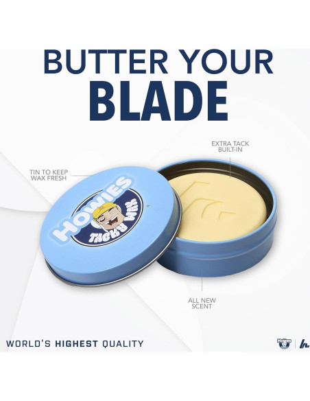 Paquete de Cera Tacky y Cinta Howies Hockey - 6 Piezas