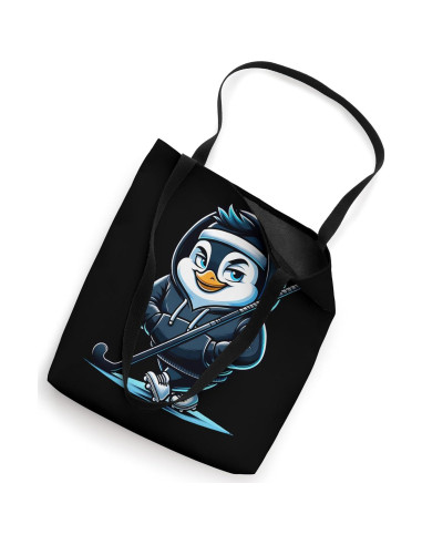 Bolsa Tote Pingüino Hockey sobre Hielo 40.64 cm