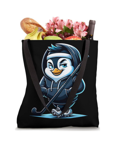 Bolsa Tote Pingüino Hockey sobre Hielo 40.64 cm