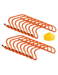 Vallas de Agilidad ASENVER con 10 Conos para Entrenamiento