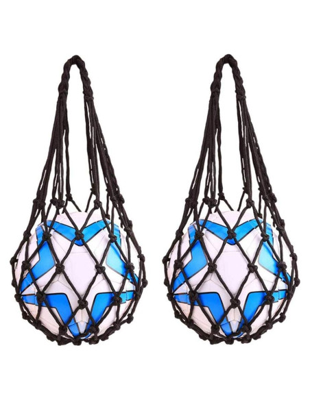 Bolsa de Red para Balones EastyGold - 2 Unidades Negra