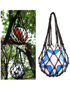 Bolsa de Red para Balones EastyGold - 2 Unidades Negra 2