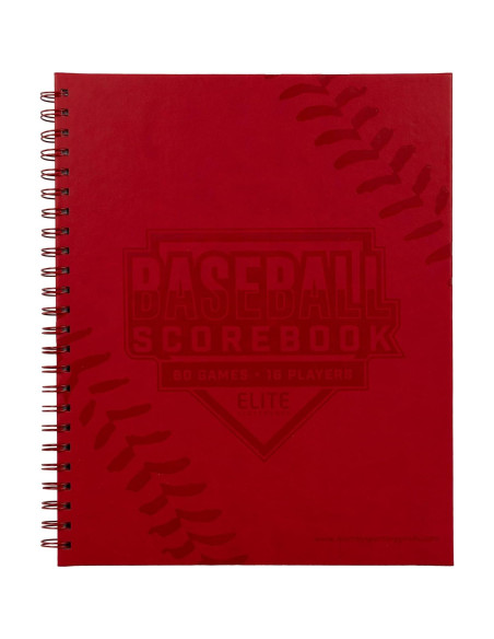 Libro de Anotaciones Premium Béisbol/Softbol Murray 60 Juegos