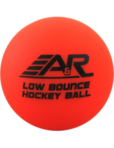 Pelota de Hockey Callejera A&R Sports Bajo Rebote Naranja 2
