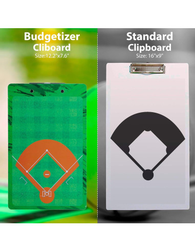 Portaplanos de Borrado en Seco Budgetizer para Entrenadores de Béisbol