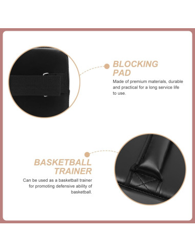 Escudo de Entrenamiento para Patadas 38x20cm - Kick Boxing