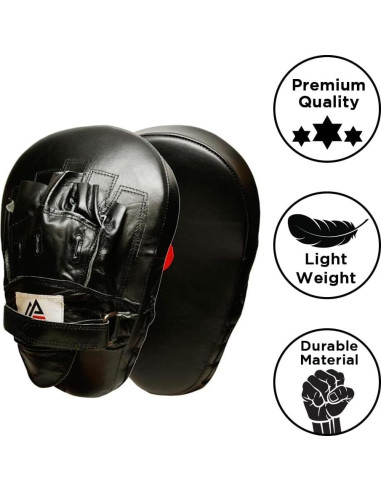 Guantes de entrenamiento MMA Amber Fight Gear cuero 0.99 kg