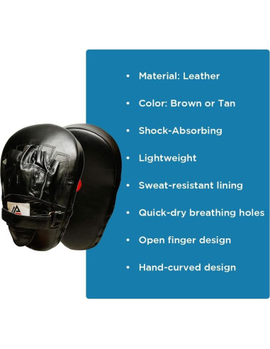 Guantes de entrenamiento MMA Amber Fight Gear cuero 0.99 kg