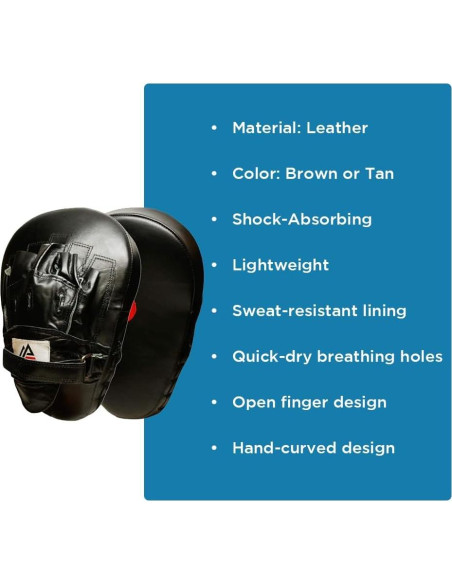 Guantes de entrenamiento MMA Amber Fight Gear cuero 0.99 kg