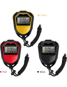 Cronómetro Digital Impermeable ERYUE con Pantalla LCD 2