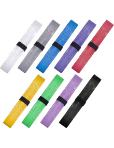 Empuñaduras de Tenis y Bádminton Pangda - Paquete de 9 Multicolor 2