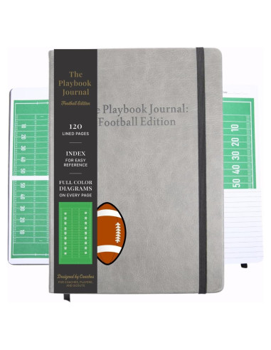 Cuaderno de Jugadas de Fútbol La Casa Educada 120 Páginas