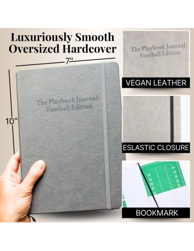 Cuaderno de Jugadas de Fútbol La Casa Educada 120 Páginas