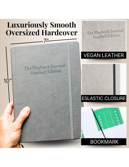 Cuaderno de Jugadas de Fútbol La Casa Educada 120 Páginas