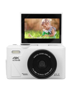 Cámara Digital 64MP 4K Genérico Zoom 18X Pantalla 3"