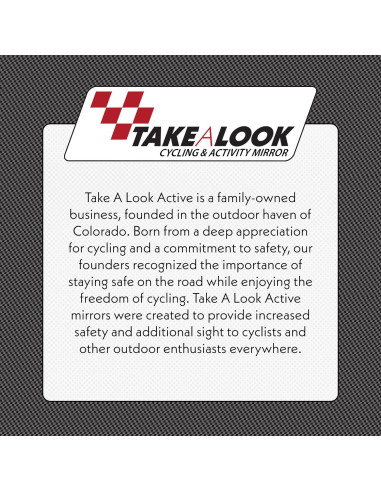 Espejo Retrovisor para Ciclismo TOMA UN VISTAZO - Ajustable