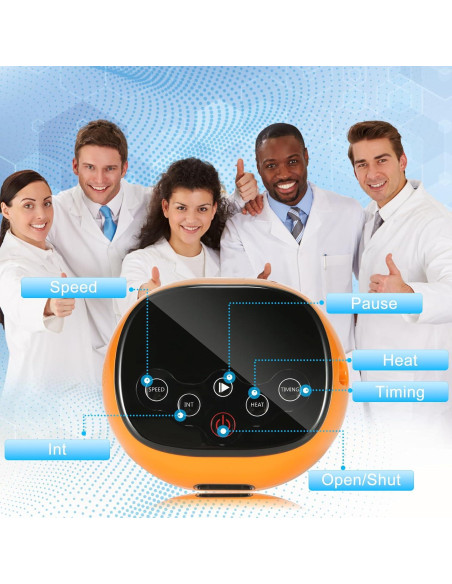 Guante Robot Rehabilitación Calentamiento Mano Izquierda L