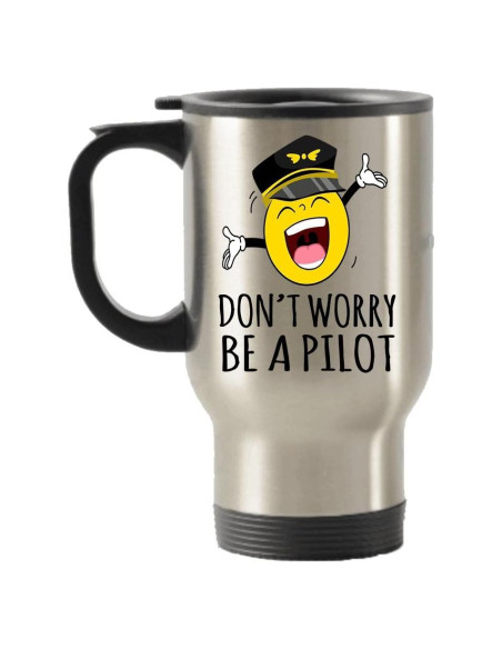 Taza de viaje aislada SpreadPassion 400ml acero inoxidable