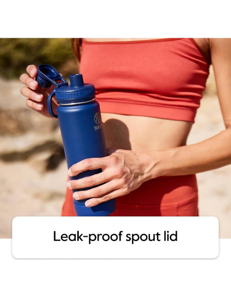 Botella de Agua Takeya Actives 0.95 L con Tapa de Popote