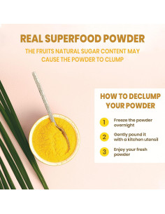 Polvo de Fruta de la Pasión Orgánico Jungle Powders 200g 2