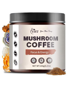 Café de Hongo Orgánico Eilin YHT 150g - 10 Extractos Activos