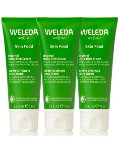 Paquete 3 Tubos Crema Corporal Skin Food Weleda 75g 2
