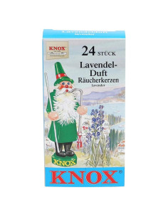 Conos de Incienso de Lavanda Knox - 24 Piezas - Alemania