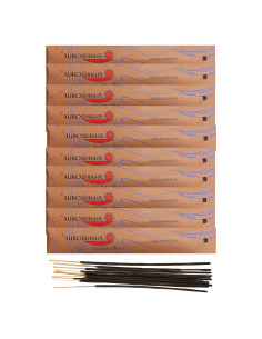 Incienso Auroshikha Vainilla 10 Varitas 170g Aromaterapia