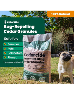 Gránulos de Cedro Cedarcide 14.97 kg - Repelente Natural Insectos 2