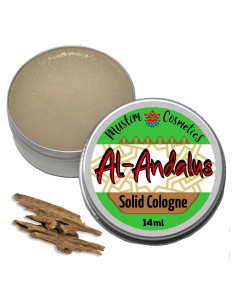 Colonia Sólida Al-Andalus 14ml | Oud Andaluz | Halal | Vegano
